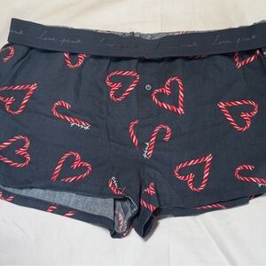 Victoria’s secret PINK christmas sleep shorts